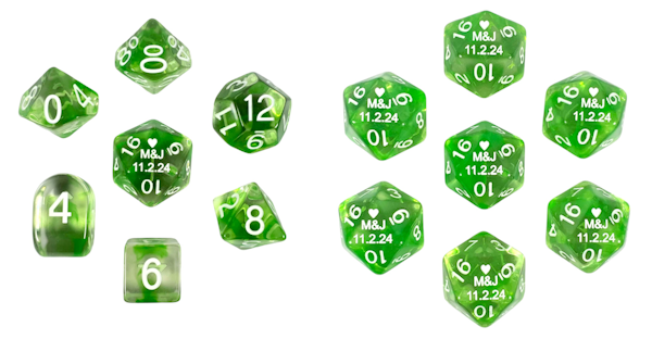 Events — Role 4 Initiative custom dice