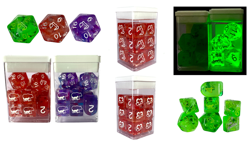 Gaming — Role 4 Initiative custom dice