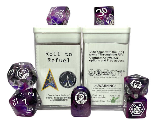 Gaming — Role 4 Initiative custom dice